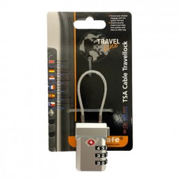 , Cadenas de voyages à code TSA Cable Travellock Care Plus, CARE PLUS, Croque Montagne
