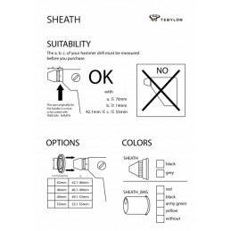 , Bouchon Sheath cover Tebylon, TEBYLON, Croque Montagne, Bouchon Sheath cover Tebylon, TEBYLON, Croque Montagne