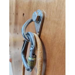 , Plaquette Emerald D10 inox Tebylon, TEBYLON, Croque Montagne, Plaquette Emerald D10 inox Tebylon, TEBYLON, Croque Montagne