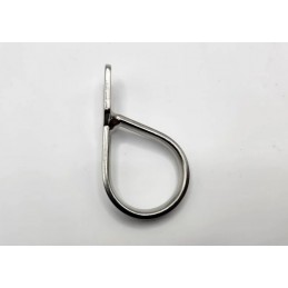 , Plaquette Ring Hanger D10 inox Tebylon, TEBYLON, Croque Montagne
