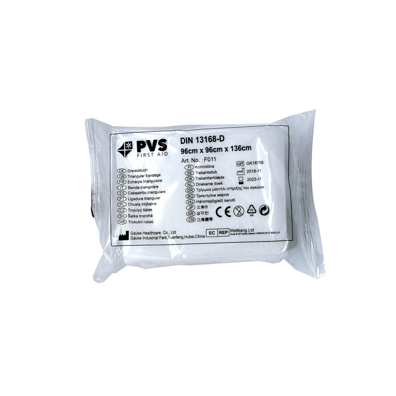 , Bandage triangulaire echarpe 96 x 96 x 136 cm Pvs First Aid, PVS FIRST AID, Croque Montagne