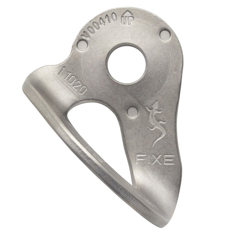, Plaquette d'amarrage Fixe 1 inox diamètre 12 mm Fixe, FIXE, Croque Montagne