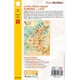 Topo Guides Parc naturel régional du Vercors à pied FFRandonnée