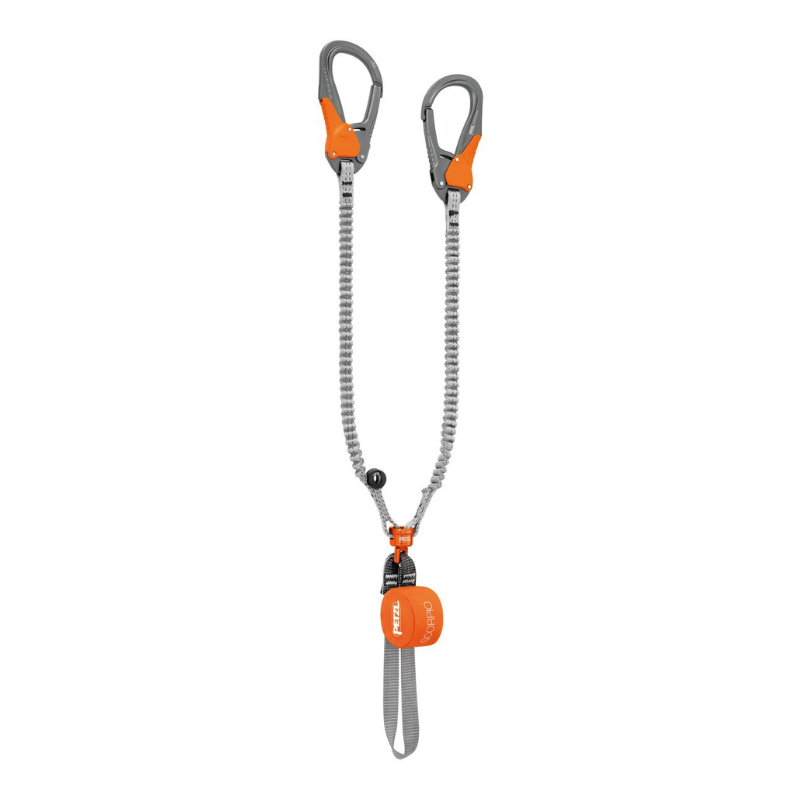 Longe via ferrata Scorpio Eashook SW Petzl, Longe via ferrata Scorpio Eashook SW Petzl, PETZL, Croque Montagne
