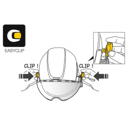 Visière Vizir Shadow Easyclip Petzl, Visière Vizir Shadow Easyclip Petzl, PETZL, Croque Montagne