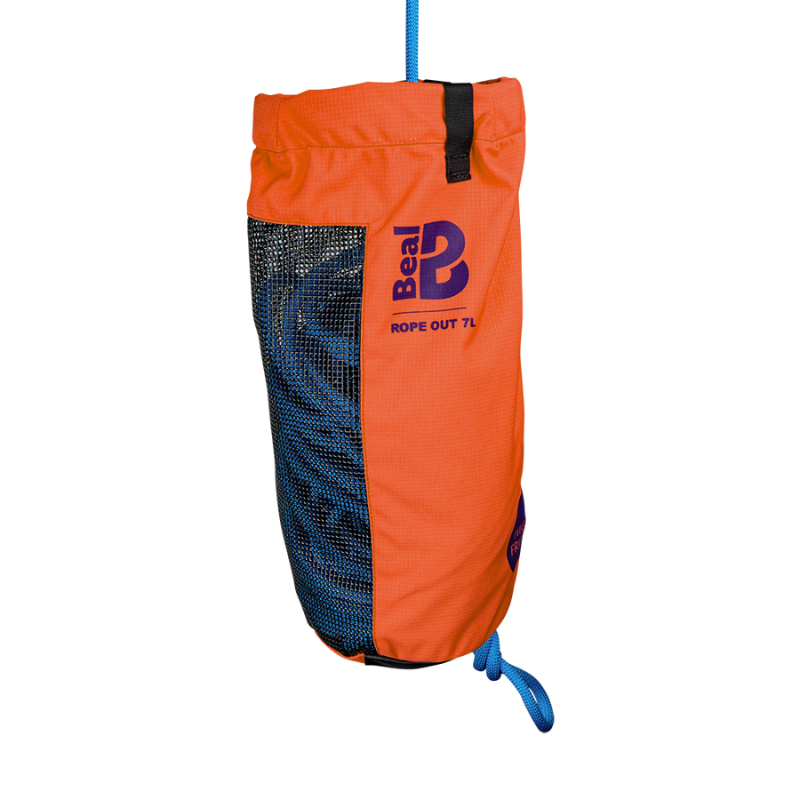 Sac à corde Rope Out 7L Bsac.R07 Orange Beal, Sac à corde Rope Out 7L Bsac.R07 Orange Beal, BEAL, Croque Montagne