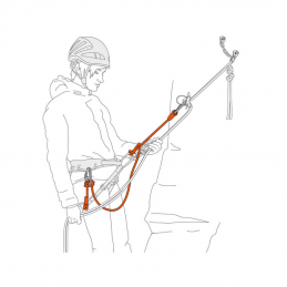 Longe double Dual Connect Adjust Petzl, Longe double Dual Connect Adjust Petzl, PETZL, Croque Montagne