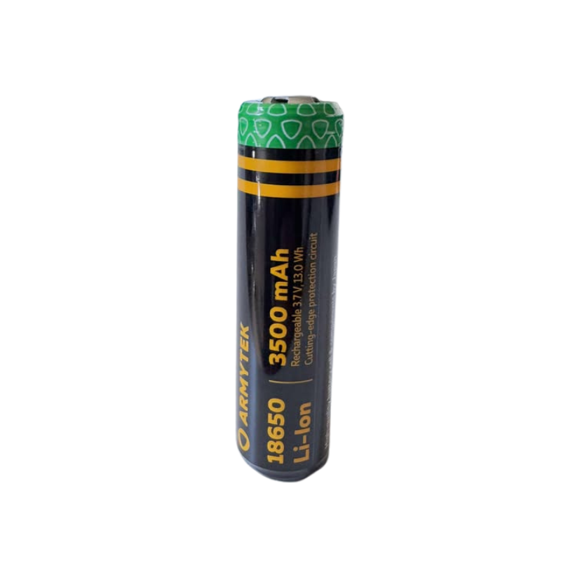 Accu 18650 3500mAh Li-ion Armytek, Accu 18650 3500mAh Li-ion Armytek, ARMYTEK, Croque Montagne