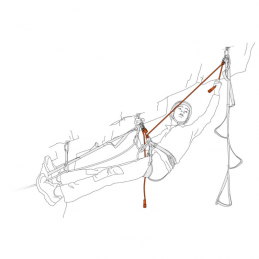 Longe positionneur Dual Evolv Adjust Petzl, Longe positionneur Dual Evolv Adjust Petzl, PETZL, Croque Montagne