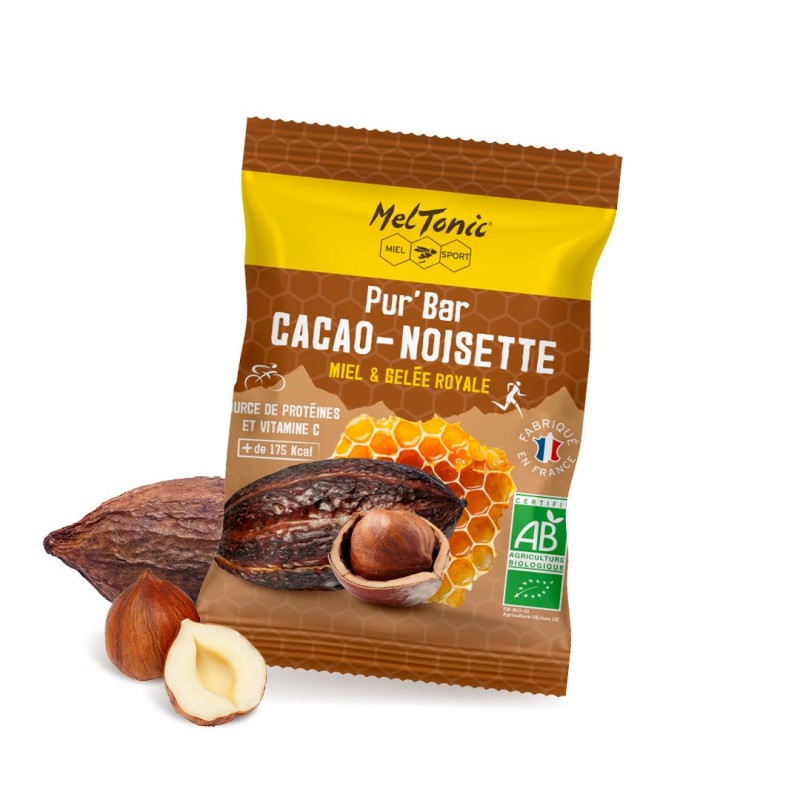 Pur Bar bio Cacao Noisette Meltonic, Pur Bar bio Cacao Noisette Meltonic, MELTONIC, Croque Montagne