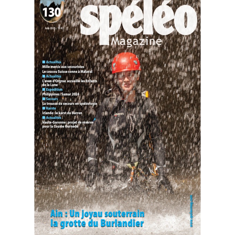 , Spéléo Magazine n°130, SPELEO MAGAZINE, Croque Montagne, Spéléo Magazine n°130, SPELEO MAGAZINE, Croque Montagne