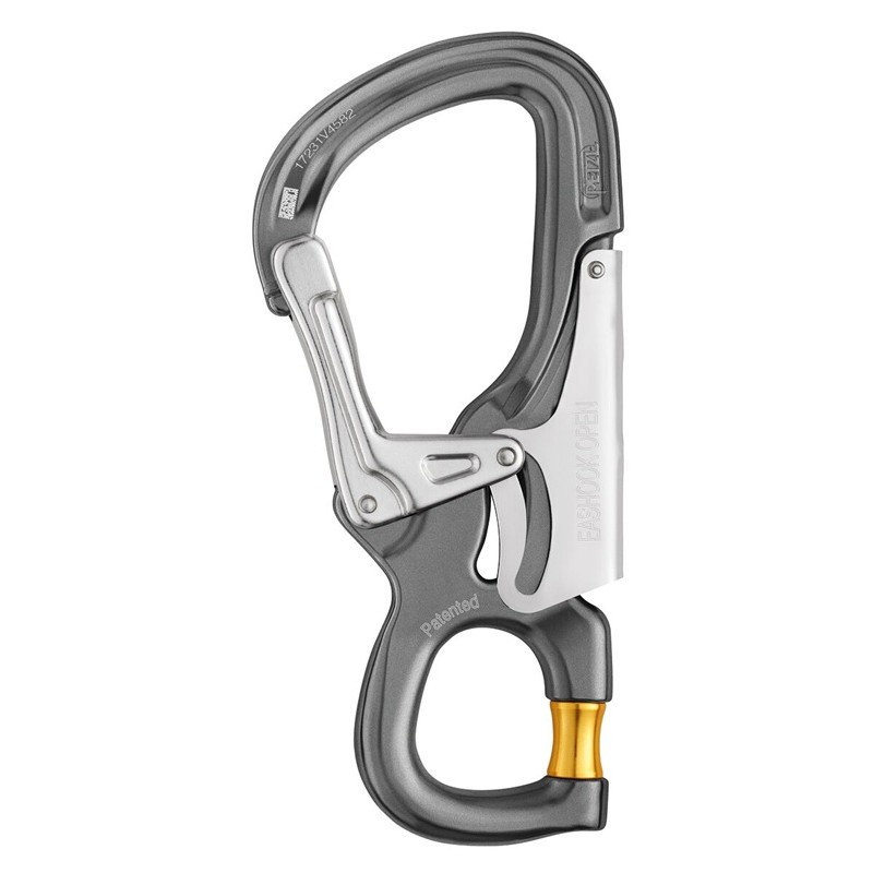 , Connecteur Eashook Open Petzl, PETZL, Croque Montagne, Connecteur Eashook Open Petzl, PETZL, Croque Montagne