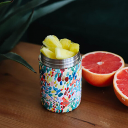 Boîte repas & soupe isotherme Arty 650ml Qwetch, Boîte repas & soupe isotherme Arty 650ml Qwetch, QWETCH, Croque Montagne