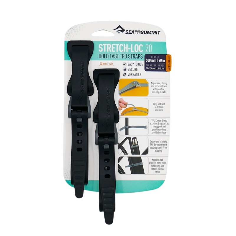 Pack de 2 sangles StretchLoc 500mm Sea to Summit