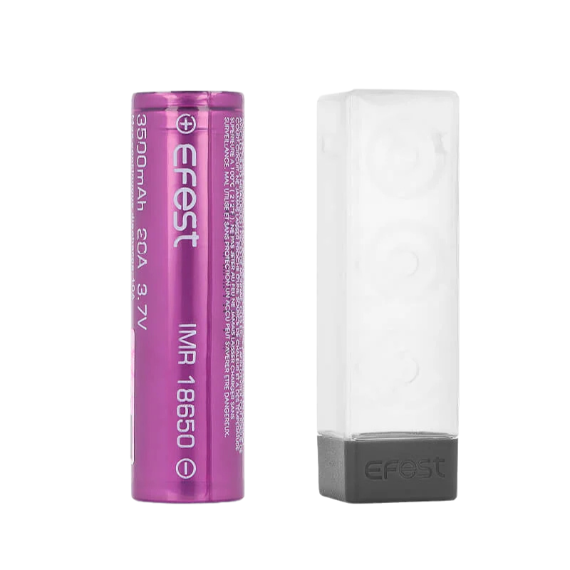Accu INR 18650 Li-ion 3500mah Efest, Accu INR 18650 Li-ion 3500mah Efest, ARMYTEK, Croque Montagne