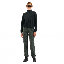 Pull multisport demi-zippé polaire classique Essentials femme Odlo