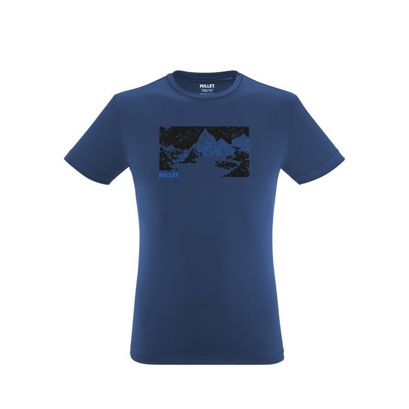 Tee shirt Wanaka Fast TS SS Homme Millet, Tee shirt Wanaka Fast TS SS Homme Millet, MILLET, Croque Montagne