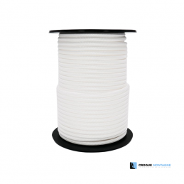 Bobine de 50 m de Cordelette 100 % pure dyneema blanche 5 mm Béal